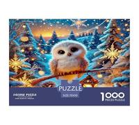 Festa del villaggio, puzzle premium da 1000 pezzi per la famiglia, interazione genitore-figlio, team building, attività sociale, rompighiaccio, 75x50 cm/1000 pezzi