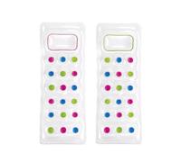 FESTA della MAMMA : ( 2x ) 2 PEZZI MATERASSINI 18 Buchi con Cuscino cm.188x 71