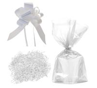 Festa Della Mamma Cesto Wrap Set Borsa Fiocco E Carta - Colore a Scelta