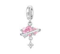 Festa della Mamma Cuori Gemelli Fascino, Fascino per Braccialetto, Compatibile con Braccialetto Pandora Neckalce