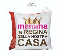 FESTA DELLA MAMMA Cuscino Quadrato sei la Nostra Regina idea regalo