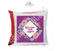 FESTA DELLA MAMMA Cuscino Quadrato Tanti Auguri idea regalo