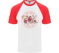 Festa Della Mamma Ero Normale Tre Bambini Fa Uomo S/S Maglietta Baseball