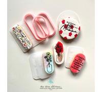 Festa Della Mamma Grande Box Set Completo Cookie Cutter Formine Biscotti