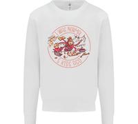 Festa Della Mamma i Was Normale Cinque Bambini Fa Uomo Felpa Maglione