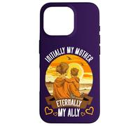 Festa della mamma Inizialmente Mia Madre Eternally My Ally Best Mom Custodia per iPhone 16 Pro