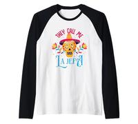 Festa della Mamma Latina o Messicana Design per Mi Chiamano la Jefa Maglia con Maniche Raglan