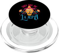 Festa della mamma latina o messicana Design per Mi chiamano la Jefa PopSockets PopGrip per MagSafe