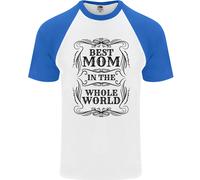 Festa Della Mamma Migliore Mamma IN The World DA UOMO S/S Baseball T-Shirt