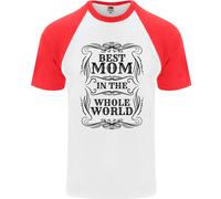 Festa Della Mamma Migliore Mamma IN The World DA UOMO S/S Baseball T-Shirt