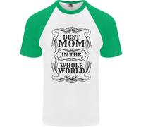 Festa Della Mamma Migliore Mamma IN The World DA UOMO S/S Baseball T-Shirt