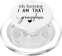 Festa della mamma Oh Honey I Am That Grandma Sassy Cute & Heart PopSockets PopGrip per MagSafe
