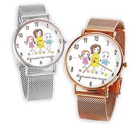 Festa della Mamma Orologio da Donna Femminile Personalizzato Idea Regalo Mamma Natale Compleanno Anniversario Elegante Amore Nonna Famiglia Perfetto Per Ogni Occasione Buona Festa Mamma (Rosa Gold)