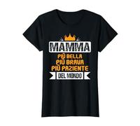 Festa Della Mamma più bella brava del Mondo Figlio Figlia Maglietta