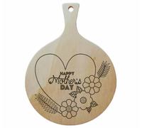 FESTA DELLA MAMMA Tagliere circolare Happy mother’s day Regalo originale cucina