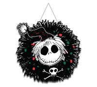 Festa Della Morte Prima Di Natale Jack Ghirlanda Appesa Arte Da Parete In MDF