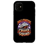 Festa della nave da crociera Ghost Pumpkins di Halloween Cruise Squad Custodia per iPhone 11