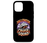 Festa della nave da crociera Ghost Pumpkins di Halloween Cruise Squad Custodia per iPhone 12/12 Pro