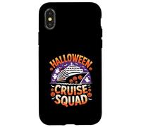 Festa della nave da crociera Ghost Pumpkins di Halloween Cruise Squad Custodia per iPhone X/XS