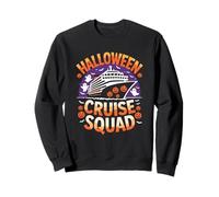 Festa della Nave da Crociera Ghost Pumpkins di Halloween Cruise Squad Felpa