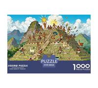 Festa delle Terrazze Montuose Inca Puzzle in Legno Impermeabile DIY Puzzles Da 1000 Pezzi Regali Per Adulti Divertenti Giochi Educativi