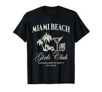 Festa di addio al nubilato al Miami Beach Girls Club 2025 Maglietta