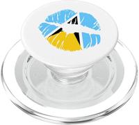 Festa di Caraibi Caraibi Bacio Labbra Santa Lucia Jouvert PopSockets PopGrip per MagSafe