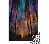 Festa di carnevale nella Forestaa colorata Puzzle 1000Pcs Decorazione Per La Casa. Rilassamento E Intelligence Per Adulti E Bambini Da 14 Anni 70x50cm/1000pcs