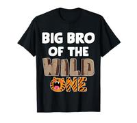 Festa di Compleanno a Tema Big Bro of The Wild One Zoo Maglietta