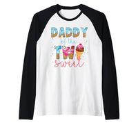 Festa di compleanno a tema "Daddy of the Twe" Maglia con Maniche Raglan