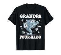 Festa di Compleanno a Tema Grandpa of The Four-nado Tornado Maglietta