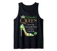 Festa di Compleanno della Regina di Dicembre Nata per Essere Orgogliosa di Chi Sono Canotta