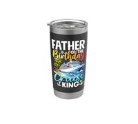 Festa di compleanno per il padre della crociera di compleanno del re Bicchiere termico in acciaio inox doppia parete