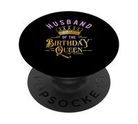 Festa di compleanno per la regina o il marito della moglie PopSockets PopGrip Adesivo