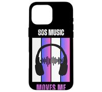 Festa di concerto per band retrò anni '80 Music Moves Me Custodia per iPhone 16 Pro Max