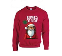 Festa di Natale Maglione, Bumba Claus, Nero Babbo Natale, Giamaicano Divertente