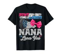 Festa di rivelazione del genere di Burnuts or Bows Nana Loves You Maglietta