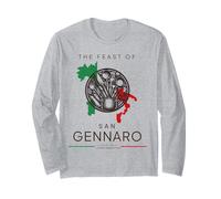 Festa di San Gennaro Piccola Italia Mappa Pasta Cucina Italiana Maglia a Manica