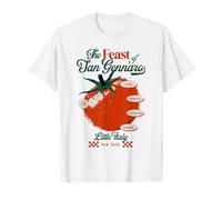 Festa di San Gennaro Pomodoro Italia Ristorante Cucina Italiana Maglietta