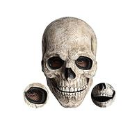 Festa in Costume di Halloween Umana Testa Maschere in Lattice (Cranio) Maschera da Vampiro Scary Monster Mask Halloween Costume Party Demon Mask per Oggetti di Scena Cosplay