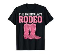Festa Nuziale Addio al Nubilato Rodeo L'Ultimo Rodeo della Sposa Maglietta