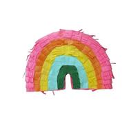 Festa Palla Gioco Decorazione Carta Leggera con Dettagli Artigianali per Riempire con Dolci E Sorpresine Adatta a Compleanni Festività Feste a Tema Riunioni di Famiglia, Arcobaleno