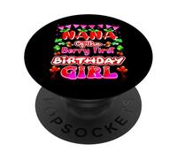 Festa per il primo compleanno di Nana Of The Berry Sweet One Strawberry PopSockets PopGrip Adesivo