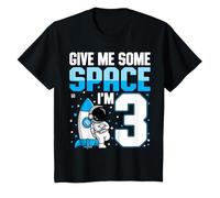 Festa per il terzo compleanno di Give Me Some Space I'm 3 Astronaut Old Maglietta
