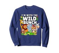 Festa Safari con Animali dello Zoo I with The Wild Bunch Felpa