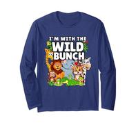Festa Safari con Animali dello Zoo I with The Wild Bunch Maglia a Manica