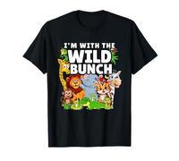 Festa Safari con Animali dello Zoo I with The Wild Bunch Maglietta