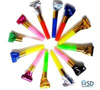 Festa Soffiatori Trombette Compleanno Bottino Borsa Filler Lamina Rumore Natale