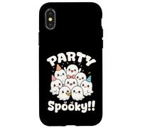 Festa spettrale Festeggiare Fantasmi Kawaii Halloween Custodia per iPhone X/XS