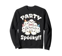 Festa spettrale Festeggiare Fantasmi Kawaii Halloween Felpa